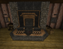 Ramms fireplace in the first house